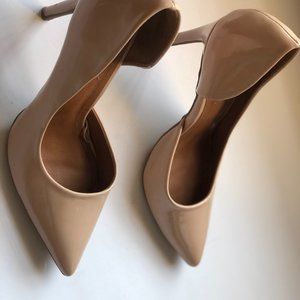 Steven Madden Nude Patent Leather Pumps size 8.5